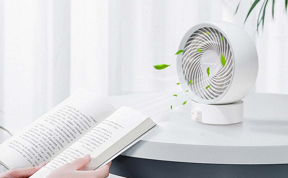 Flash Magic Small Fan Ultra-Quiet Office Desk Usb Charging Fan Small Portable Student Dormitory Large
