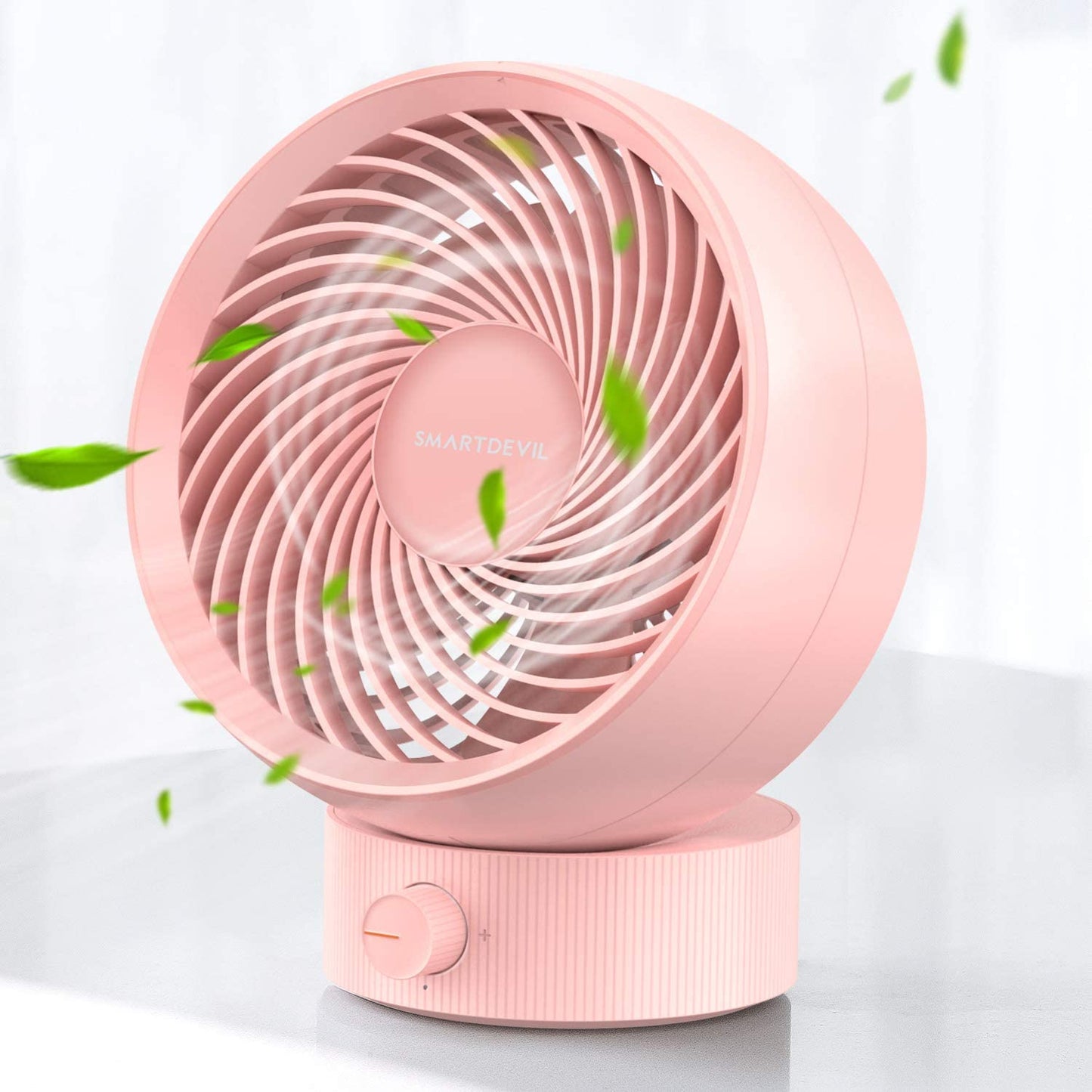 Flash Magic Small Fan Ultra-Quiet Office Desk Usb Charging Fan Small Portable Student Dormitory Large